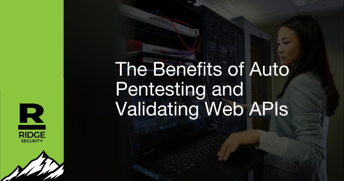 The Benefits of Auto Pentesting and Validating Web APIs