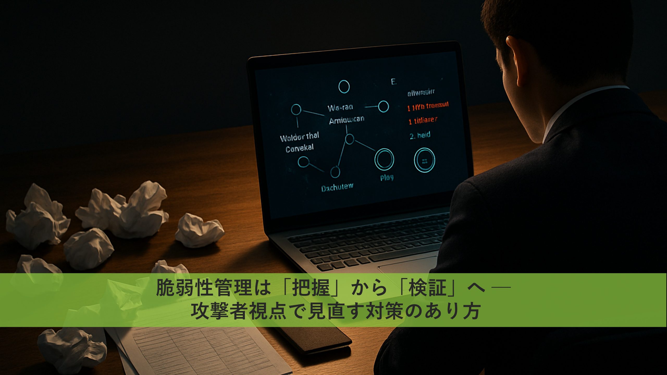 脆弱性管理は「把握」から「検証」へ 