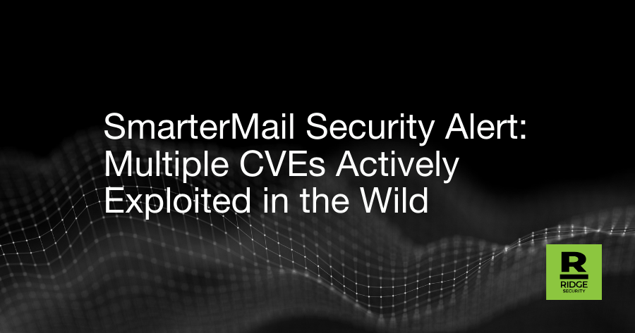 SmarterMail Security Alert: Multiple CVEs Actively Exploited in the Wild